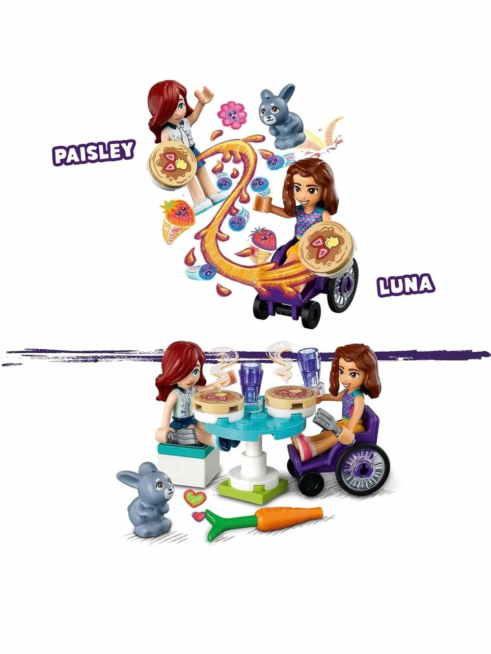 Lego 41753 Friends Sets: Pancake Shop 6+ 157 Pcs - New in Damaged Box